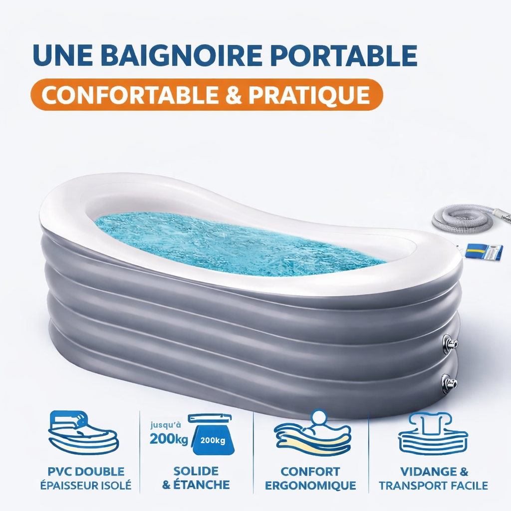 Pilou Spa Gonflable Portable