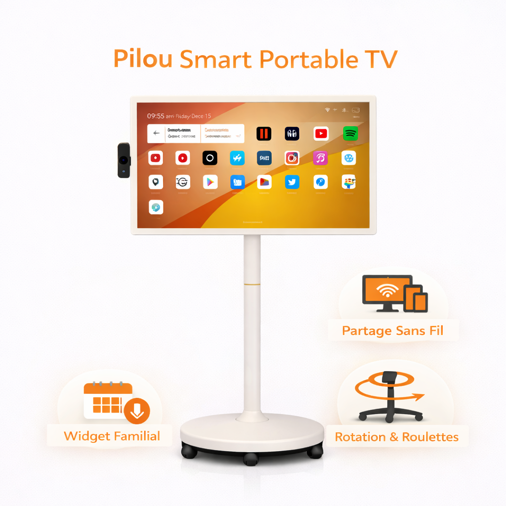 Pilou Smart TV Portable